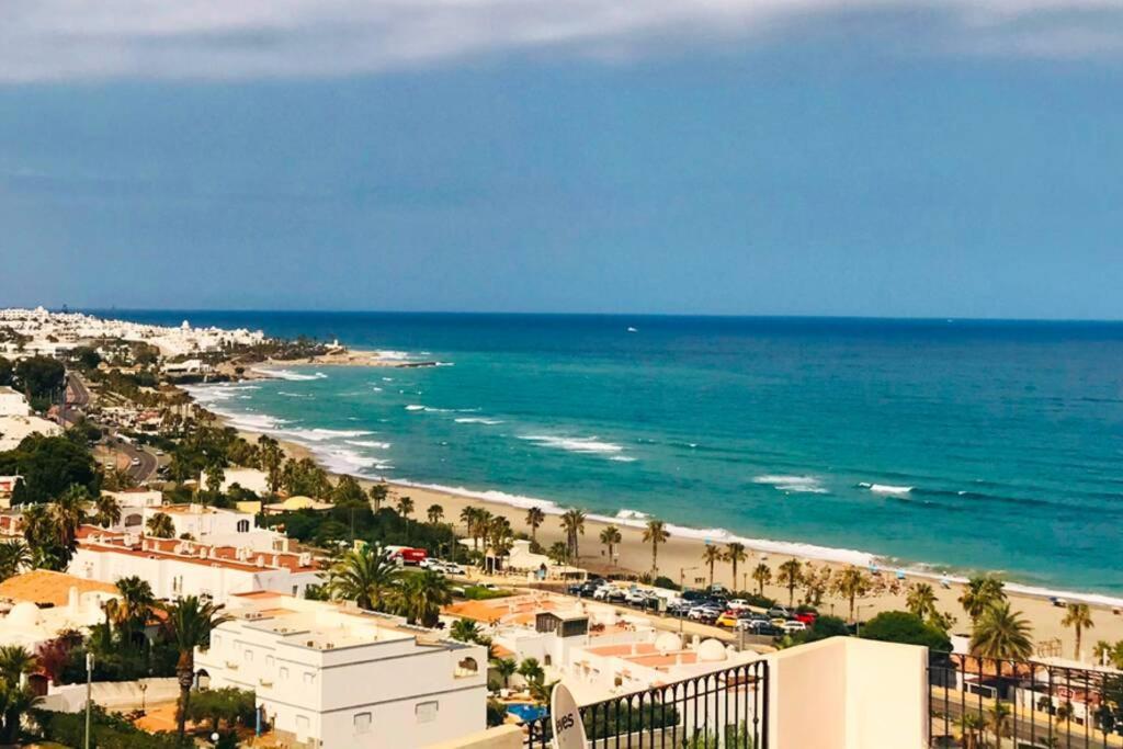 Penthouse With Large Terrace And Roof Solarium, With Amazing Sea Views Apartment Mojacar Exterior photo