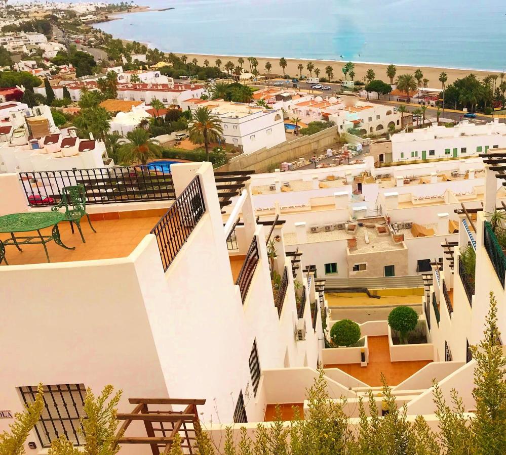 Penthouse With Large Terrace And Roof Solarium, With Amazing Sea Views Apartment Mojacar Exterior photo